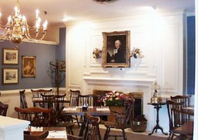 fireside room