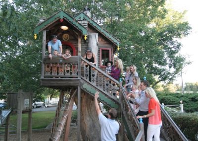 Explore the tree house